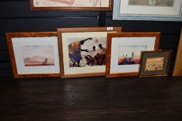 A selection of African and similar tribal prints