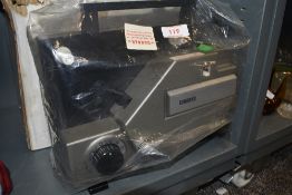 A cinerex film projector model 727 with box super 8mm