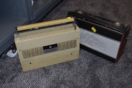 Two vintage transistor radios including Alba 4 band and Roberts R707