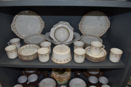 A part tea service by Balmoral China R & D England and Solian ware bowls