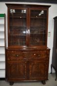 A 19th Century mahogany secretaire bookcase, approx. Dimensions W124cm H232cm D56cm
