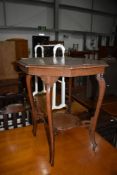A Victorian mahogany occasional table