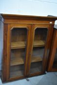 A Victorian mahogany bookcase top