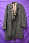 A vintage Dunn and co gents wool/wool blend overcoat.