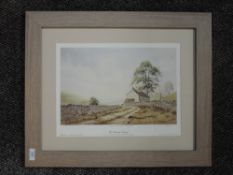 A ltd ed print, after C T Rouse, West Stonesdale Swaledale, numbered 19/350, signed, 28 x 38cm,