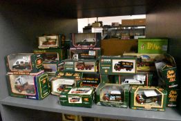 Twenty two Corgi Eddie Stobart Ltd diecasts, Wagons, Cars, Tractor Unit, Vans etc, all boxed along