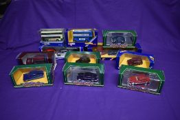 Fifteen Corgi (swansea) diecasts including Mini Racers and Mini Special Edition three car sets, Land