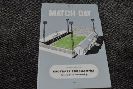 A Volume, Bob Stanley & Paul Kelly, Official Match Day Football Programmes, Post War to