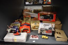 A collection of 50 modern diecasts including Matchbox Models of Yesteryear, Lledo Days Gone,