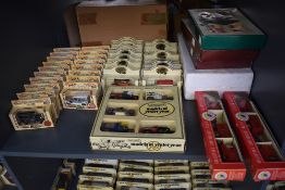 A collection of 61 Matchbox Models of Yesteryear, Lledo Days Gone and similar diecast vehicles all