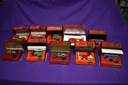 Ten Matchbox Special or Limited Edition Models of Yesteryear comprising 1936 Leyland Cub Fire