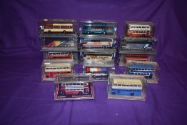 Fifteen Corgi (China) Limited Edition Original Omnibus diecast buses, including Harry Shaw,