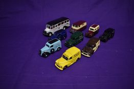 Nine modern Corgi (Gt.Britain & China) diecast advertising vehicles including Signsmith, Mitchell'