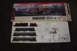 A Hornby 00 gauge electric train set, The Royal Train, comprising 4-6-2 Loco & Tender Princess