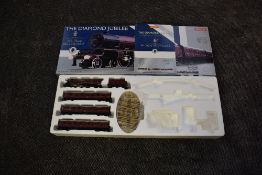 A Hornby 00 gauge limited edition train pack, The Diamond Jubilee, comprising 4-6-2 Loco & Tender