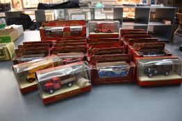 A collection of 26 Matchbox Models of Yesteryear diecasts including Grand Prix Series, with