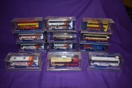 Twelve Corgi (China) Limited Edition Original Omnibus Bus Operators in Britain diecast buses,