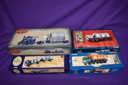 Four Corgi 1:50 scale diecasts, Vintage Glory of Steam John Fowler & Co, limited edition, boxed