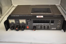 A Philips D6920 Mk2 Audio Visual Cassette deck, circa 1985-92