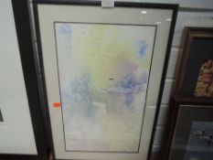 An original mixed medium artwork by Julie Haynes