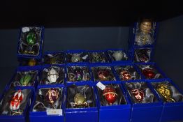 A selection of Atlas edition Decorative Eggs in a Faberge style nearly all boxed and certificated