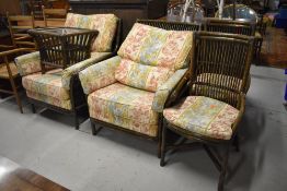 A cane conservatory suite