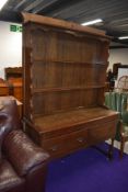 A traditional oak dresser, approx. width 122cm