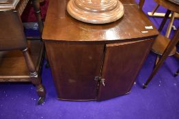 A vintage walnut TV cabinet (now empty and can be used as cupboard)