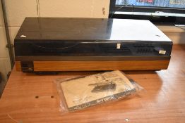 A vintage Hitachi record and tape music centre Model SDT - 400