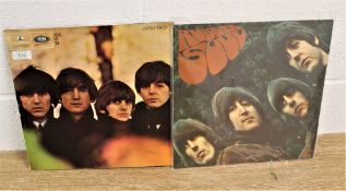 A lot of two Beatles album - nice original copies