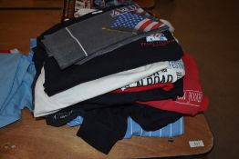 A selection of various music recording and band t shirts approx 13 in total