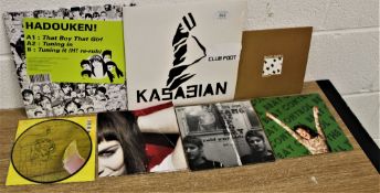 A lot of indie related 7 inch singles including rare early Kasabian 10'
