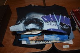 A selection of Elvis Presley rock n roll t shirts mostly larger sizes approx ten in total