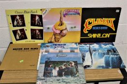 A seven album lot of Climax Blues Band and related vinyl album