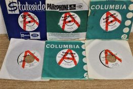 A 6 single lot of 1960's demos - all at least vg