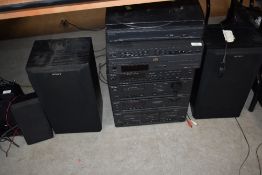 A Sony stacking system