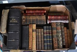 Antiquarian miscellany. A carton, includes; A Paraphrase and Notes on the Epistles of St. Paul.