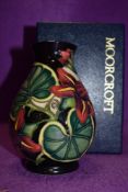 A Moorcroft Palmata vase designed by Shirley Hayes, circa 1999.box included.