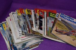 A selection of model making aviation and plane mgazines including Radio Models and Airfx magazine
