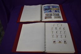 Two albums of Alderney and Guernsey Stamps, 1970's onwards, unmounted mint and mint