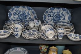 a part tea and dinner service by Ridgway in the Windsor design