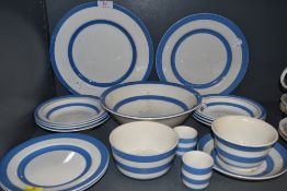 A selection of kitchen wares by T G Green bearing green back stamp all pieces in good condition