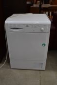 An Indesit condenser dryer