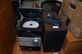 A Sony DAB compact music system