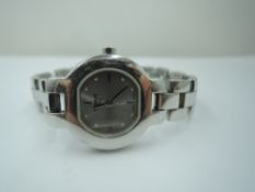 A lady's Tissot wrist watch model: G330K, no: 16113 having a dot and baton numeral dial to