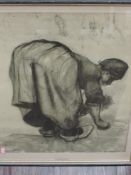 A re-print, after Fletcher, September fruit 1732, 44 x 37, plus frame and glazed, and a re-print,