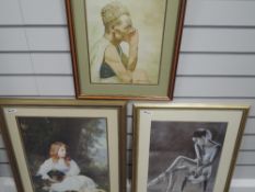 A watercolour, Hok Turvin, Nepalese man, indistinctly signed and dated (19)89, 36 x 26cm, plus frame