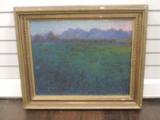 An oil painting, landscape, 54 x 67cm, plus frame