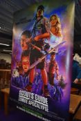 A large cinema poster for the iconic 'Scouts Guide to the Zombie Apocalypse'