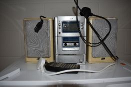 A modern JVC Hi Fi unit